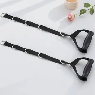 

2Pcs Exercise Pull Rope Premium Tension Band for Cable Machines Bicep Train Resistance Band Fitness Workout Pull Strap