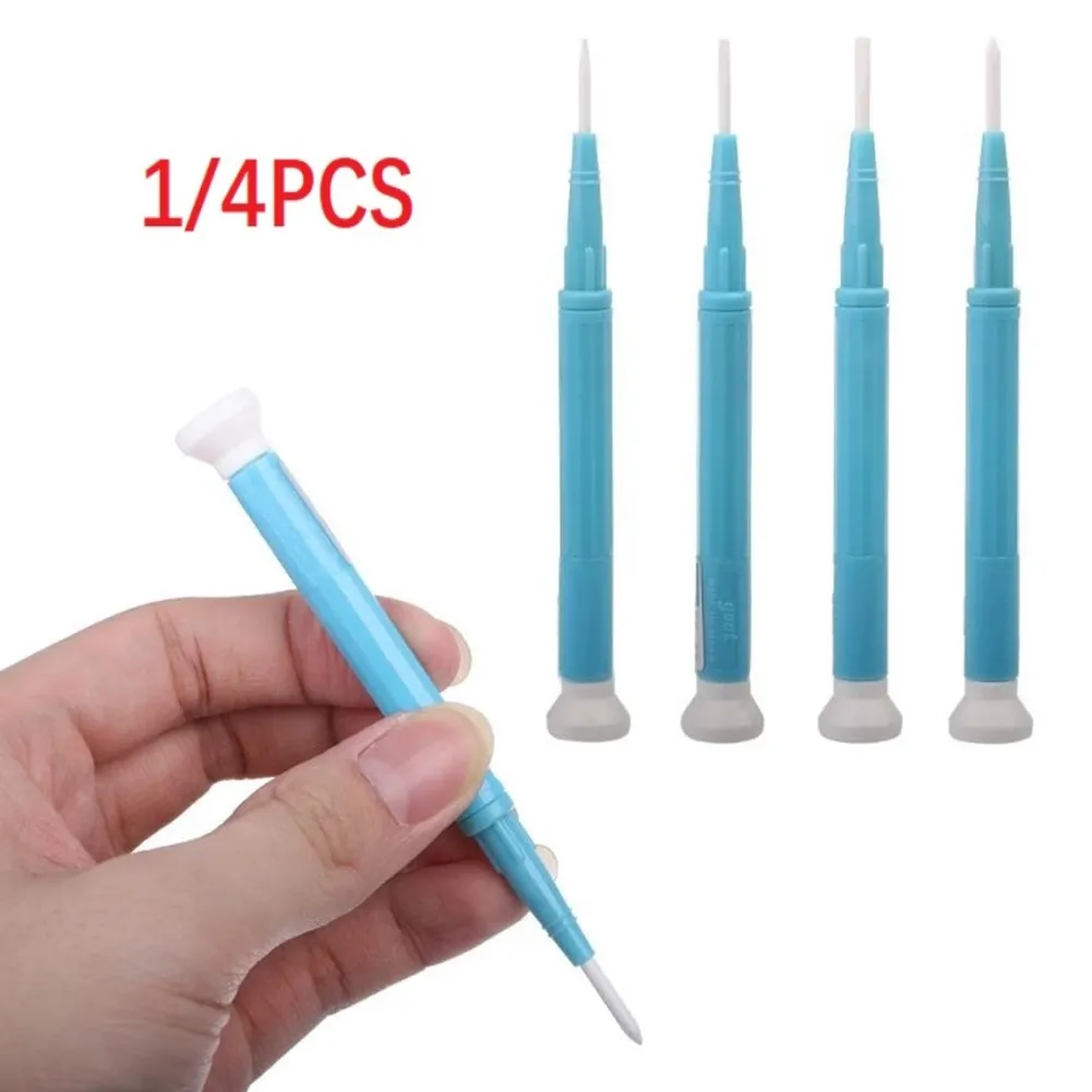 Non-magnetic Plástico Chave de Fenda Cerâmica Reparação Ferramentas Manuais para Circuito de Alta Freqüência Ajuste Cd15 20 25 100 Pcs