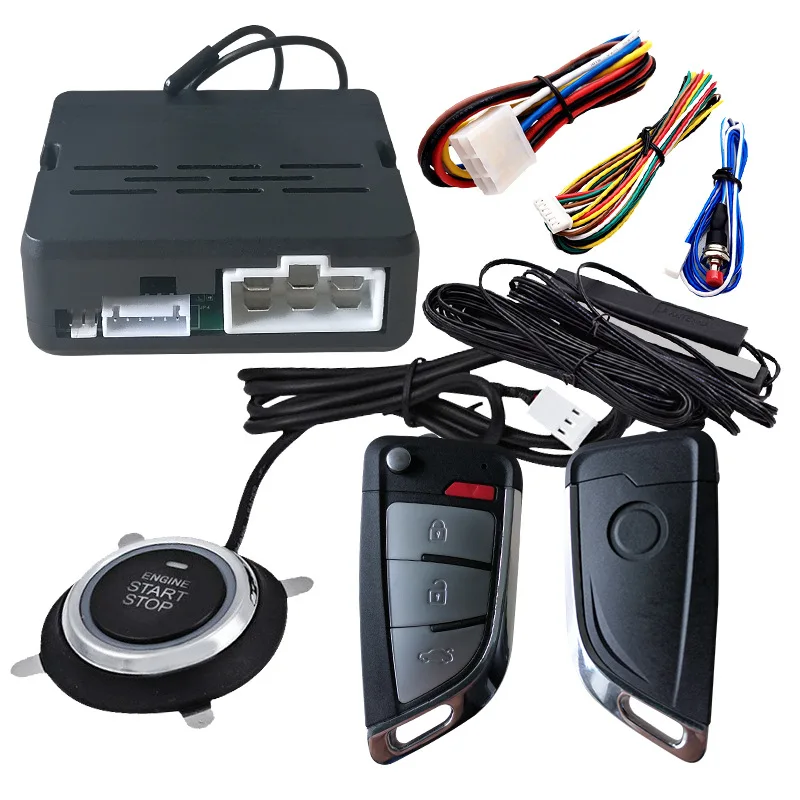 

Keyless entry One-key start system Remote control Remote start Preheating and cooling Car burglar alarm