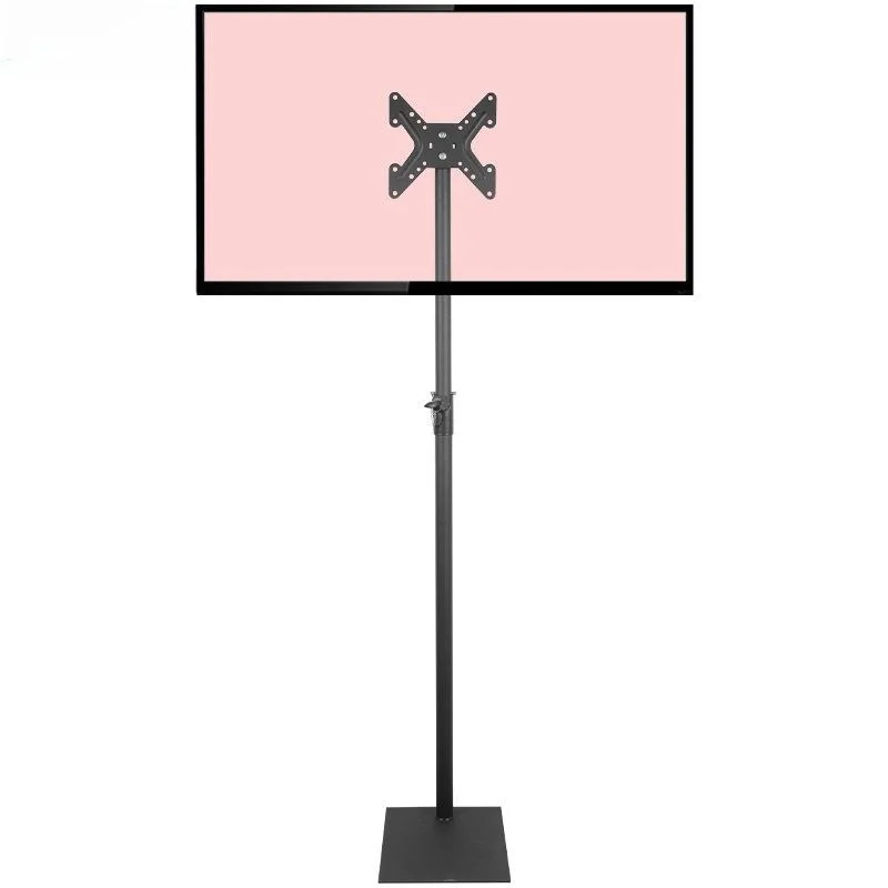 support-universel-pour-televiseur-1443-pouces-sans-percage-base-d'affichage-mobile-empreinte-stable-support-de-bureau-a-clipser