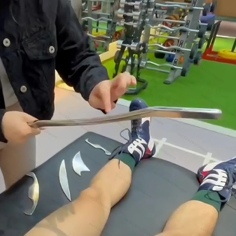 

Stainless Fascia Knife Muscle Sports Relaxation Guasha Massage Tool Meridian Myofascial Release Knife Fitness Slim Legs Arm