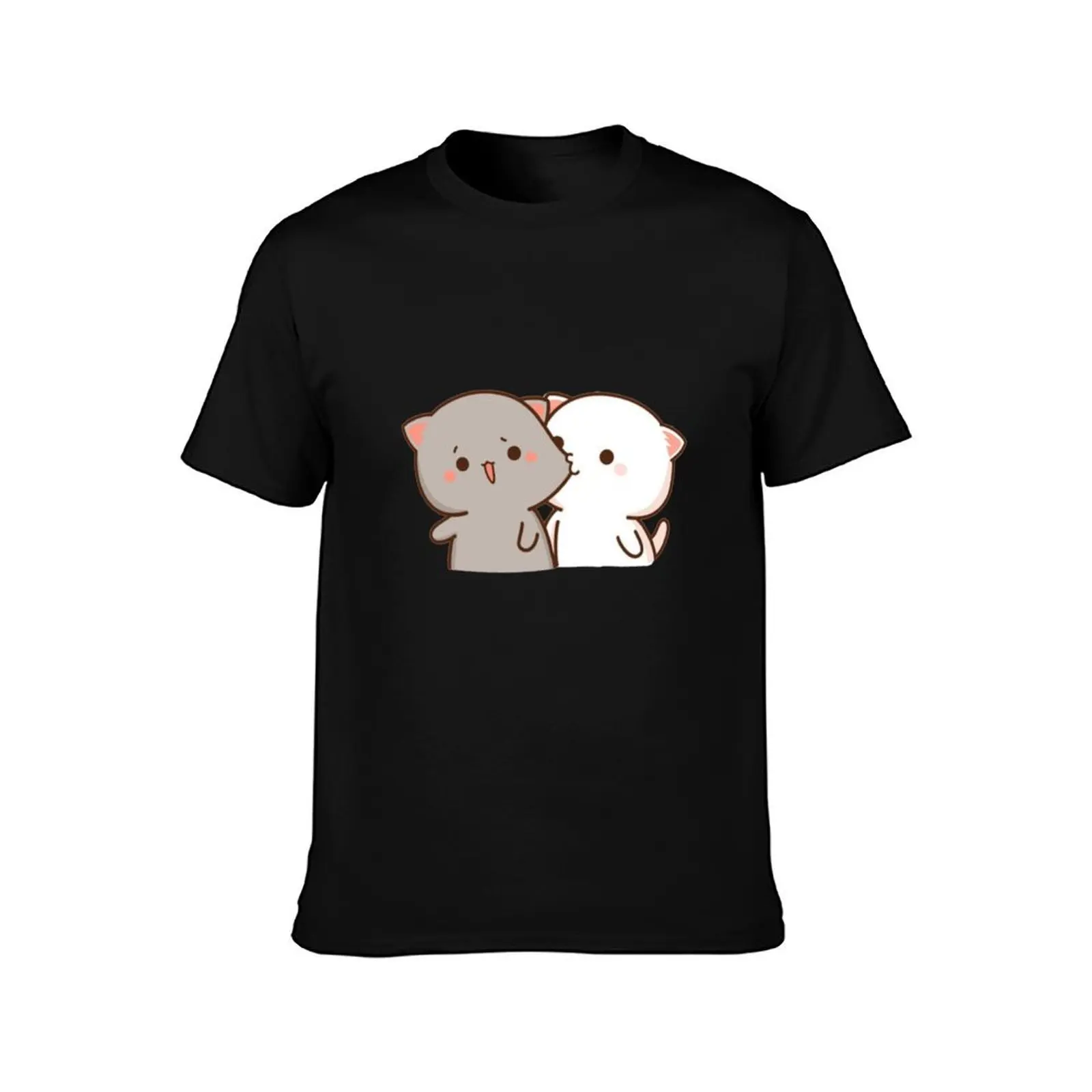 Peach And Goma Plush T-Shirt man t shirt cotton high quality cotton t shirt pack T-Shirt