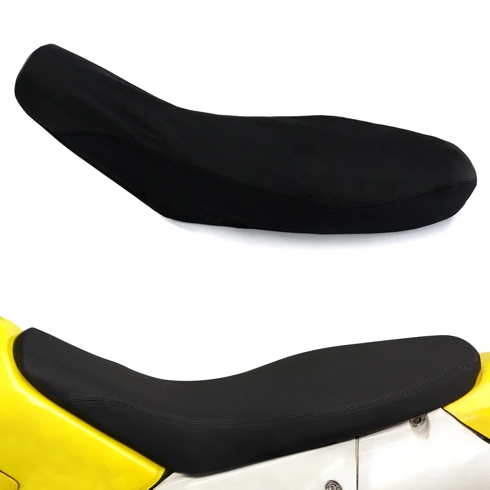 

Motorcycle Seat Cover For Suzuki DRZ400 DRZ400E DRZ 400S DRZ400 SM 2000-2024 Foam Non-Slip PVC Seat Cover Striped Grip Gripper