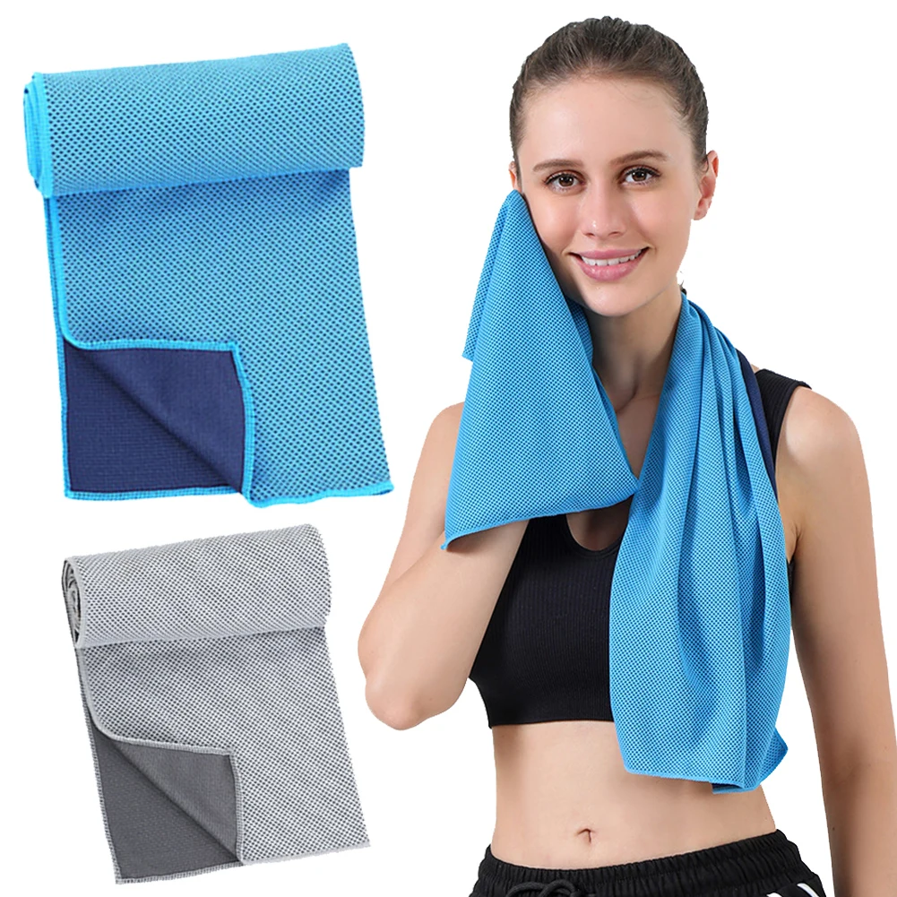 

Портативное спортивное полотенце, полотенце для льда, быстросохнущее банное полотенце для душа, впитывающее полотенце для фитнеса, бега, плавания для плавания, бега, бега