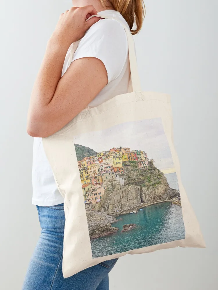 Cinque Terre, Italy Tote Bag eco bag folding Eco bag canvas bags reusable shopping