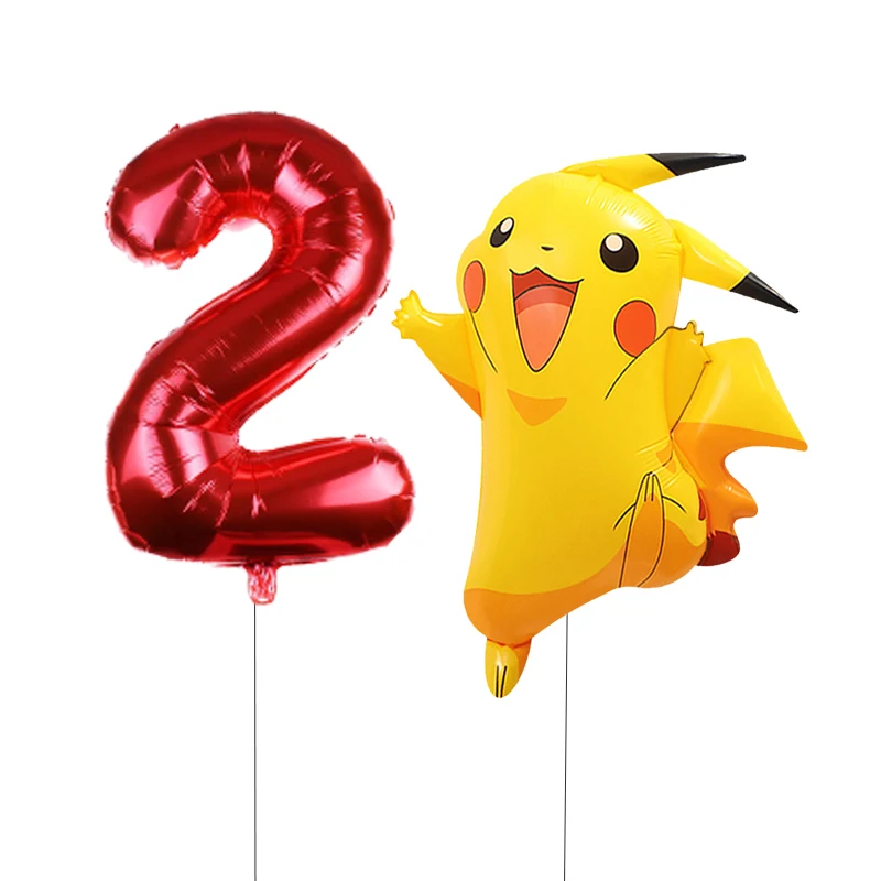 Liebliches Pikachu-Themen-Party-Ballonset Geburtstags-Dekorations-Ballonkit Party-Geschenke für Kinder – Detail 22