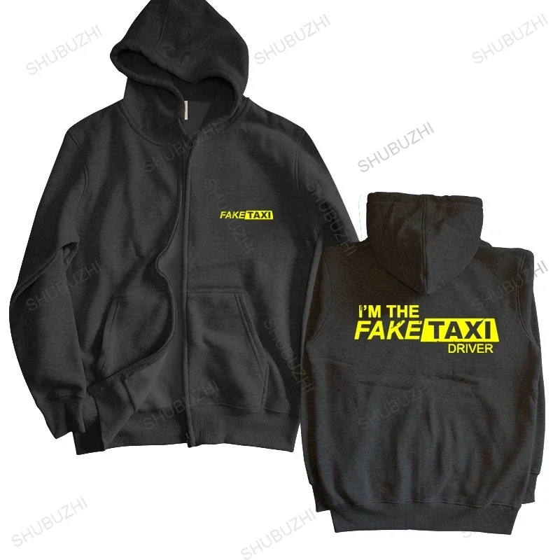 brand fall spring hoodie Faketaxi hoodie I'M The Fake Taxi Driver Design brand hoodie thin jacket