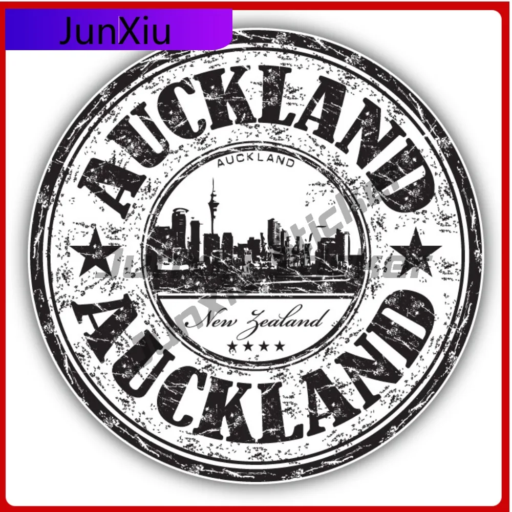 

Auckland New Zealand Creative Sticker Travel Stamp Car Decal Bumper Stickers Cute Style Car Use For Ca Car Accessories Sun Pr