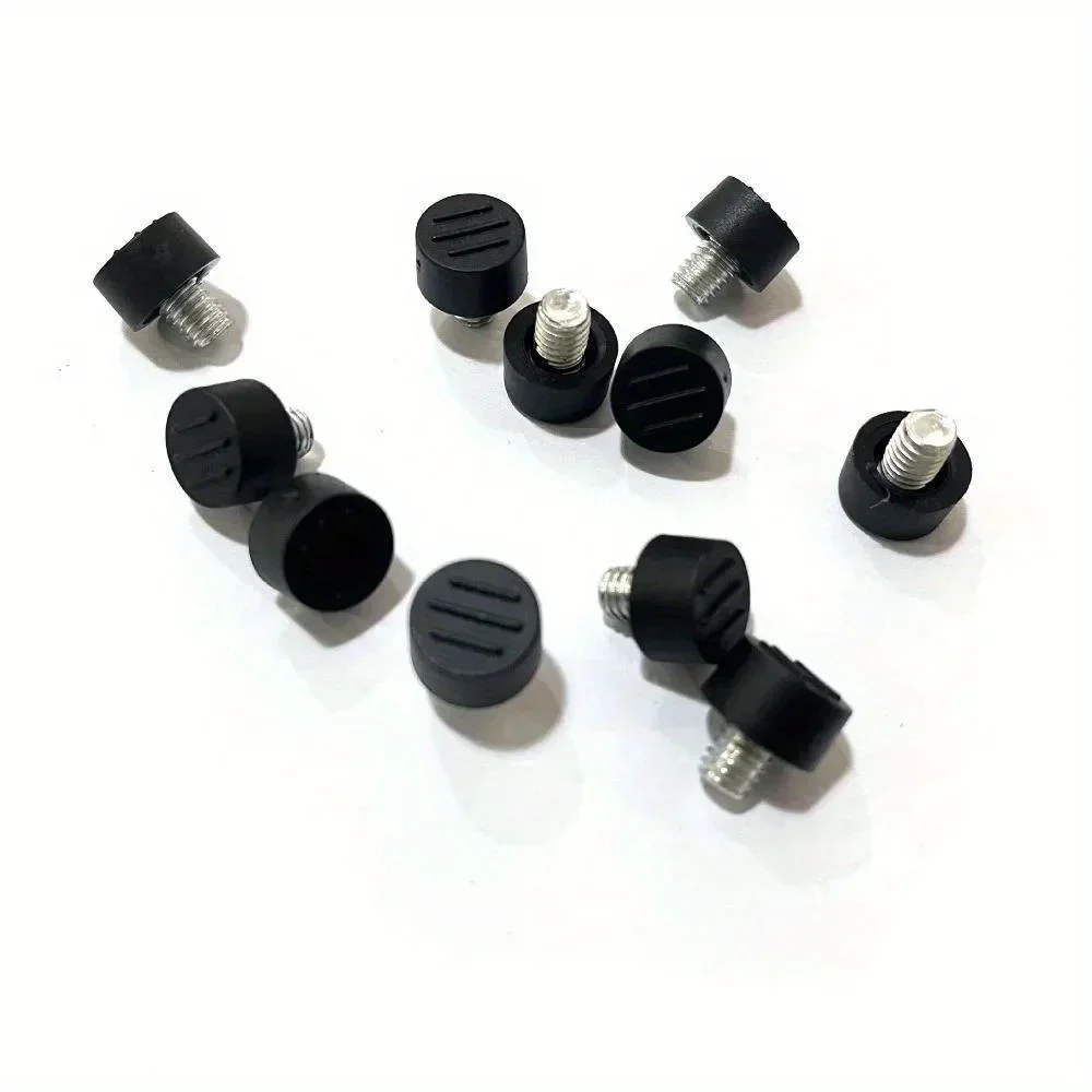 Pies de soporte ajustables de plástico, pies de soporte de nivelación de muebles de plástico, patas de mesa, patas de gabinete, estantes, diámetro de M6, 12mm