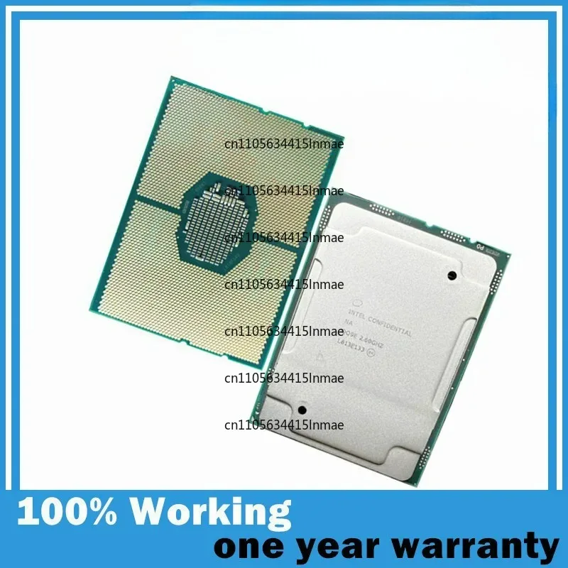 48-Thread LGA3647 C621 QQ9E Version QQ9E 2.6G 33MB 205W 24-Core