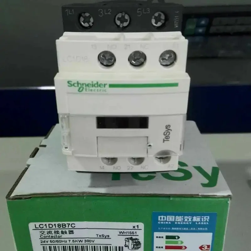 슈나이더 일렉트릭 AC 접촉기 LC1D09 D12 D18 D25 D32 D38 D40 D50 D65 D80 D95 B7C F7C M7C 12V 24V 36V 48V 110V 220V 380V