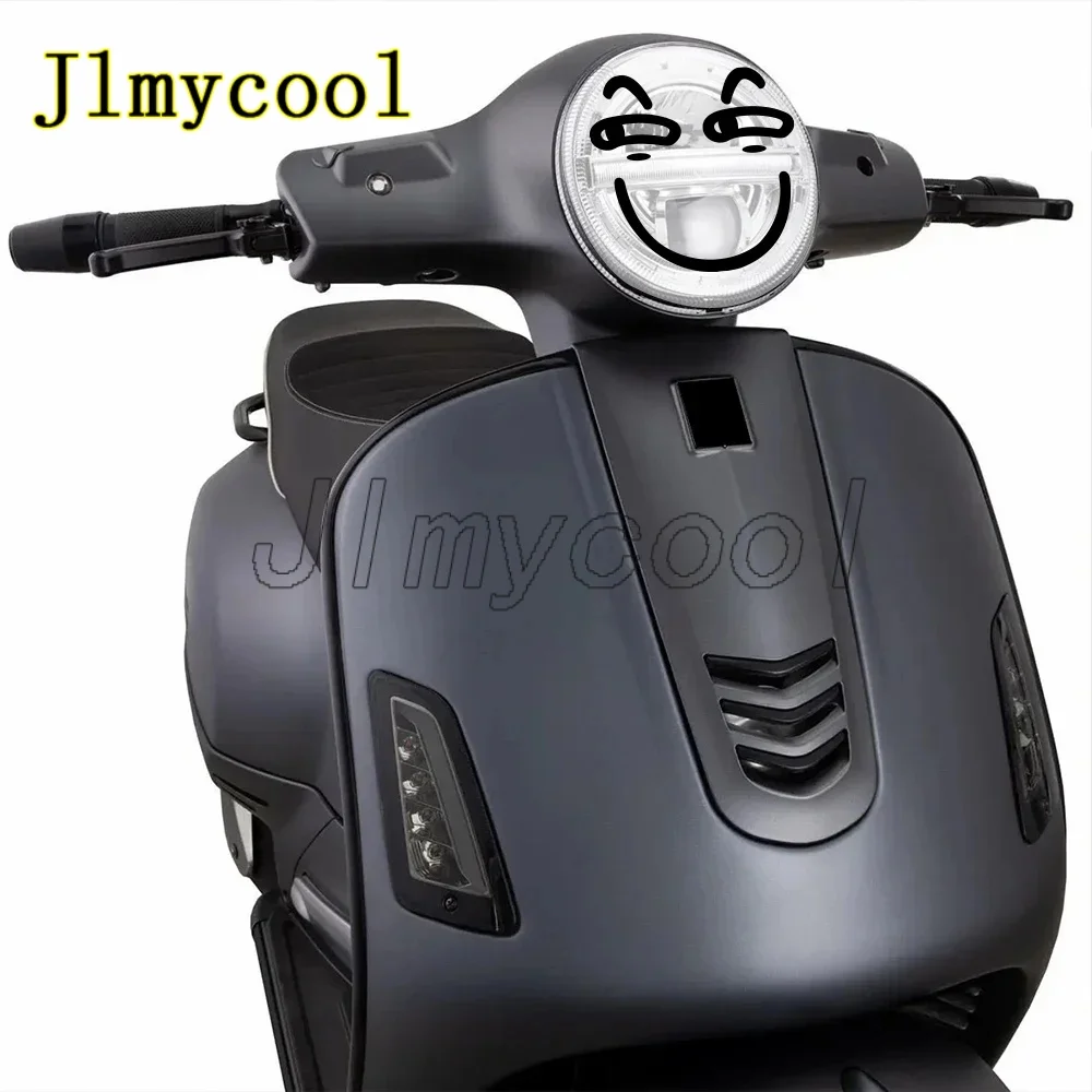 For PIAGGIO Vespa Primavera 50 125 Sprint 50 125 GTS GTV 300 250 SUPER Motorcycle Headlight Sticker Expression Decals Decoration