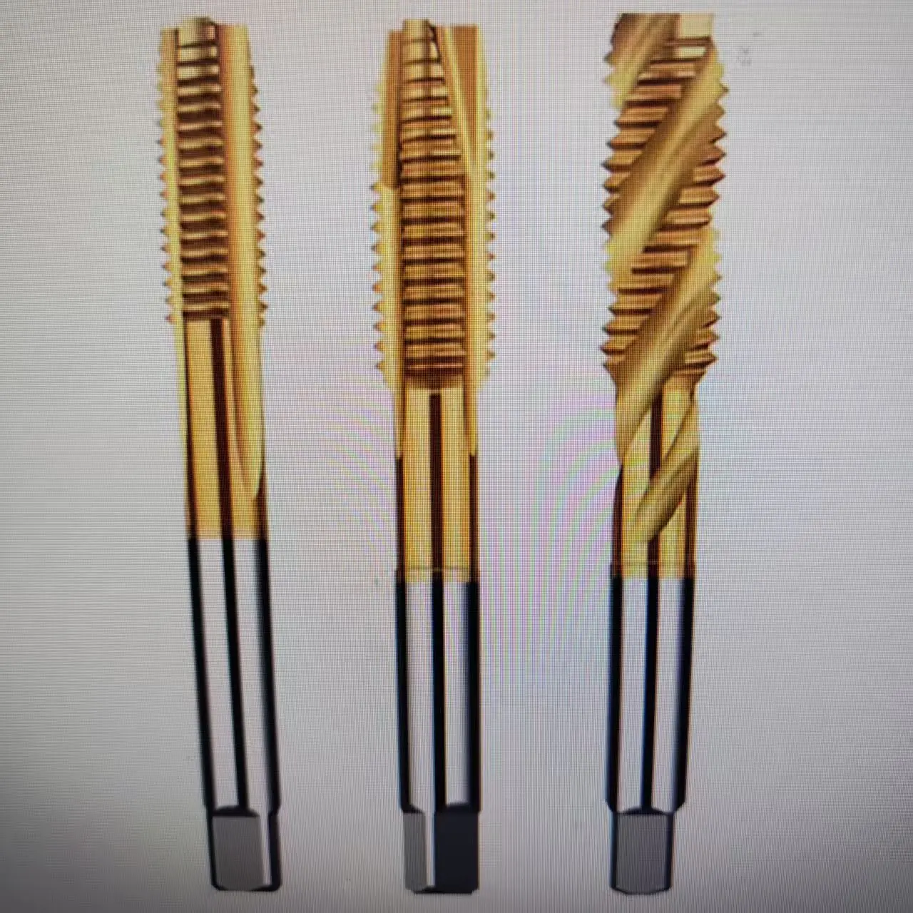 OFFER  Titanium Coated Hand Faucet Hss Metric Straight Flute Threaded Tap