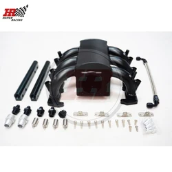 HP RACING  Billet Aluminum Intake Manifold Kit For S4 A4 A6 Allroad B5 2.7T Engine 2000-2003