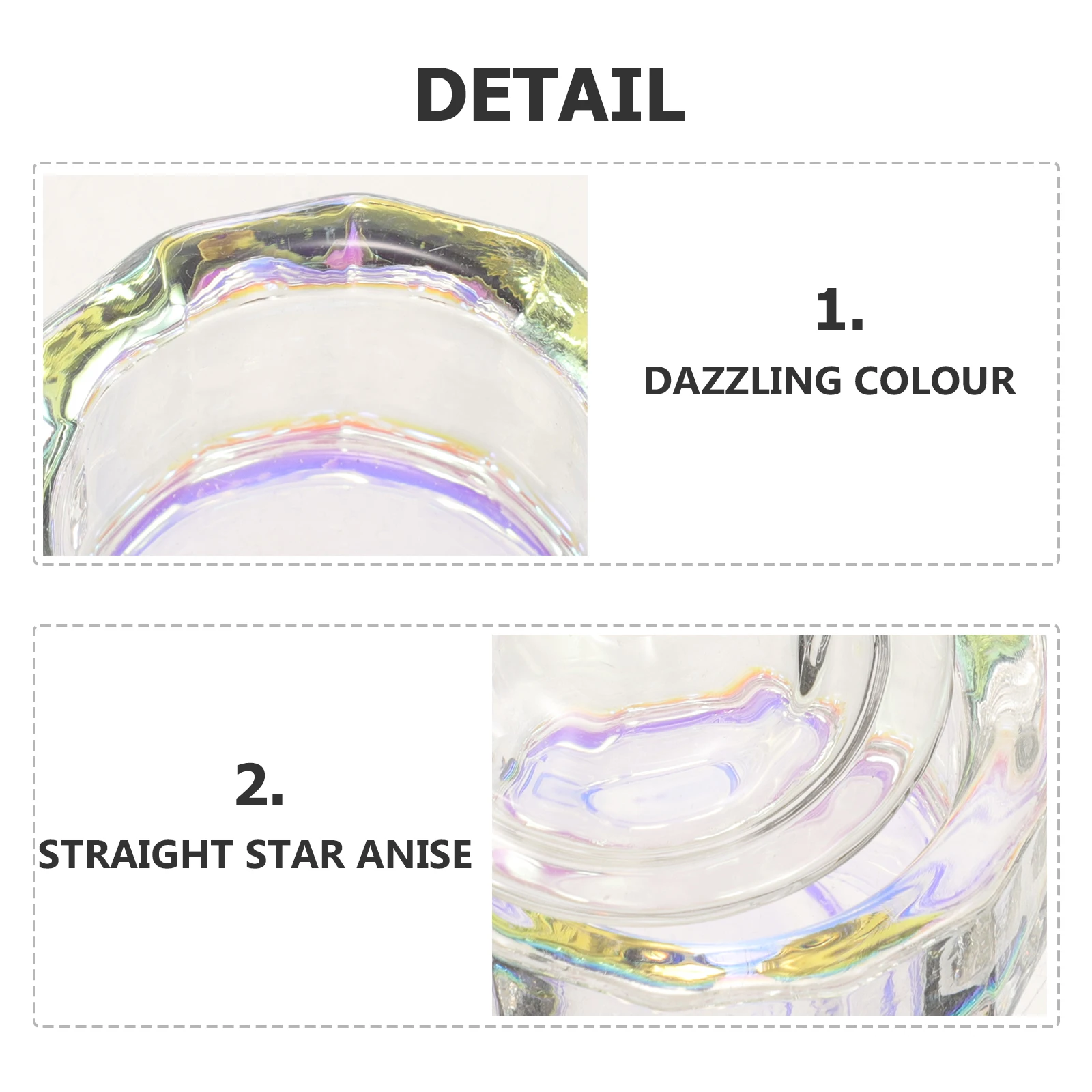 

2Pcs Acrylic Nail Dappen Dish Crystal Glass Cup for Mixing Liquid and Powder Manicure Nail Art Tool with Cover
