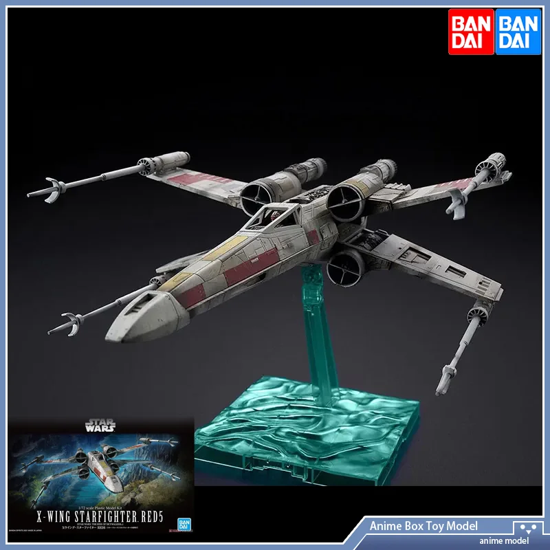 Star Wars Bandai 1/72 X-WING STARFIHTER RED5 Assembly modelFigure Toy Gift Original Product [In Stock]