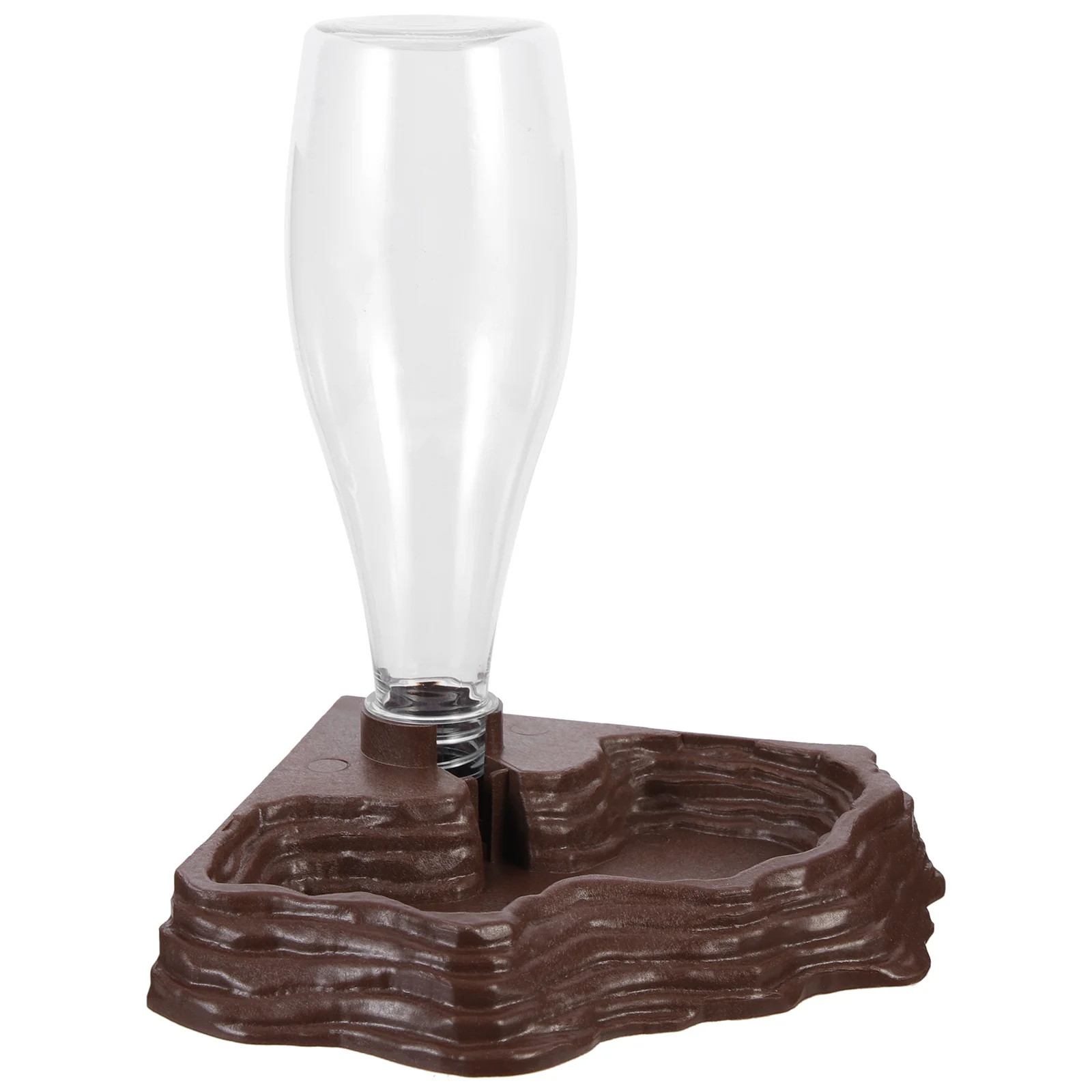 

Automatic Reptile Waterer High End Sturdy Build for Small Pets Convenient Reusable Design Reptile Water Dish for Tank Cage Daily