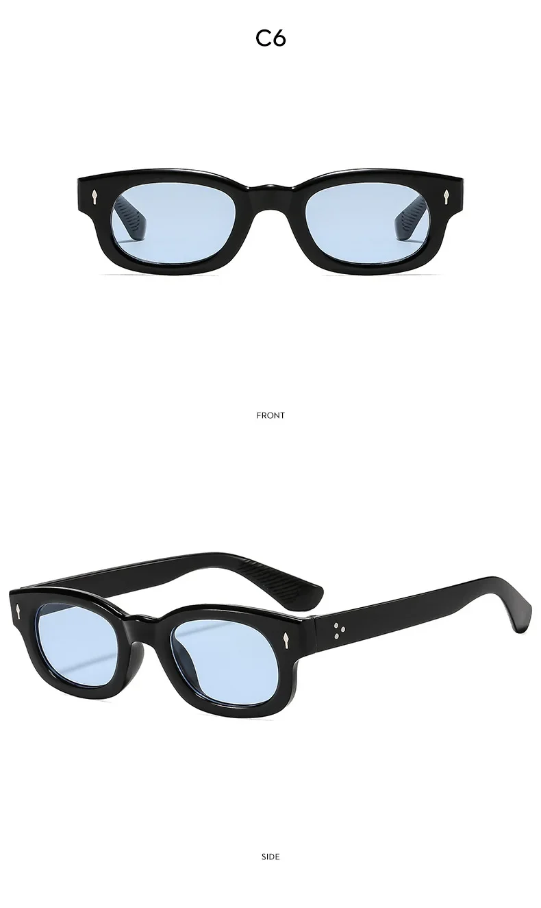 Small Frame Fashion Square Sunglasses for Men and Women