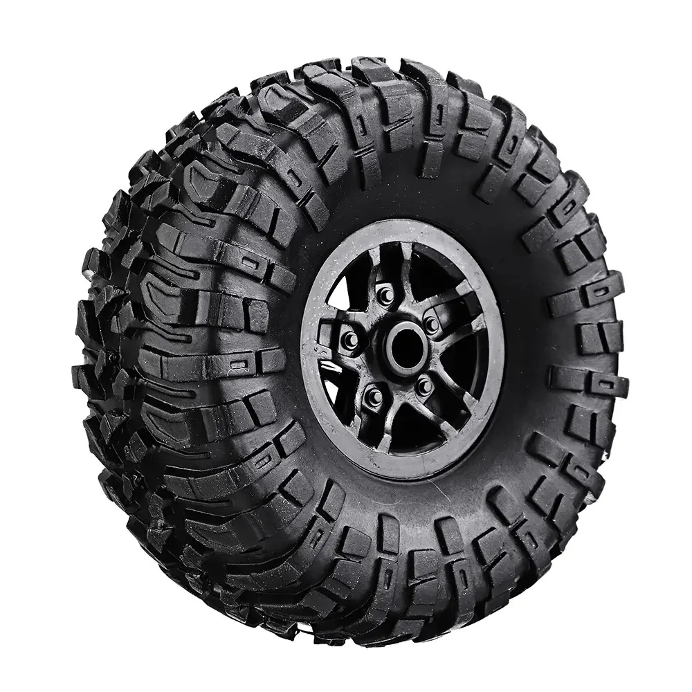 AA84 4Pcs RC Car Tires Tyre Wheel With 8Pcs Countersunk Umbrella Flat Head Round Head Screw Concave Conical Groove Washer