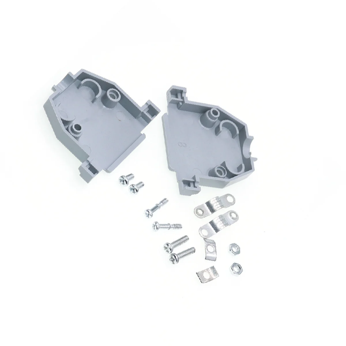 10 Stück Schweißdraht Typ DB25 25-Pin Parallel-Port Stecker/Buchse + Kunststoffgehäuse weißer Kleber zweireihiger DB-Steckverbinder – Detail 4