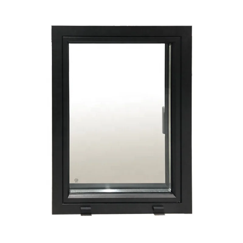 Hoge Kwaliteit Moderne Ultra Smalle Frame Thermische Onderbreking Aluminium Stofdichte Kantelbeurt Balkon Openslaande Raam