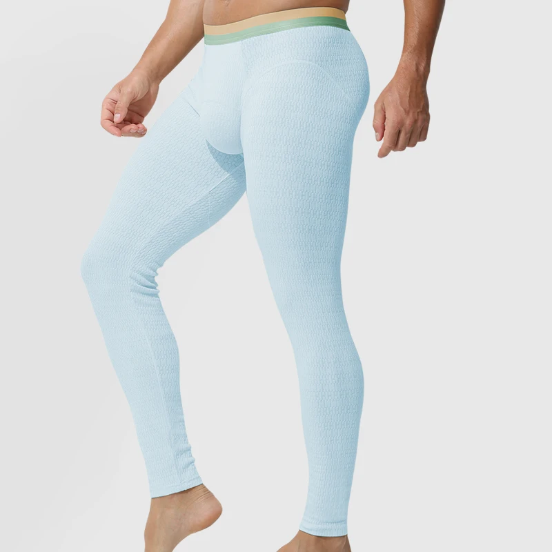 

2pcs Men's single-piece thermal underwear in winter, thickened and fleece-lined long johns, warm-keeping, form-fitting, thread l