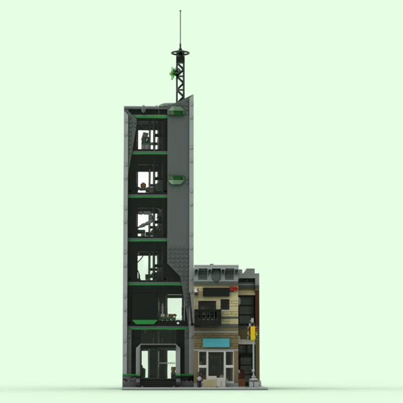 Moc قوالب بناء العنكبوت الكون تعديل عرض الشارع نموذج تكنولوجيا البناء نموذج كتل لعبة البناء الهدايا #5