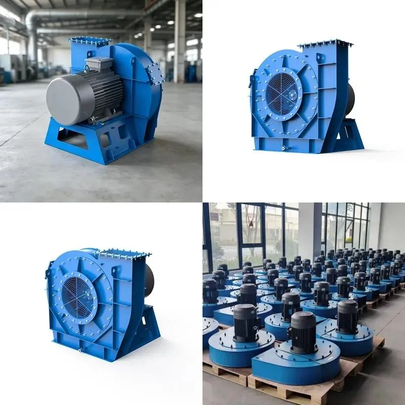 Low Noise Independent Stainless Steel Industrial Explosion Proof Dust Removal Centrifugal Fan for High Temperature Workshop