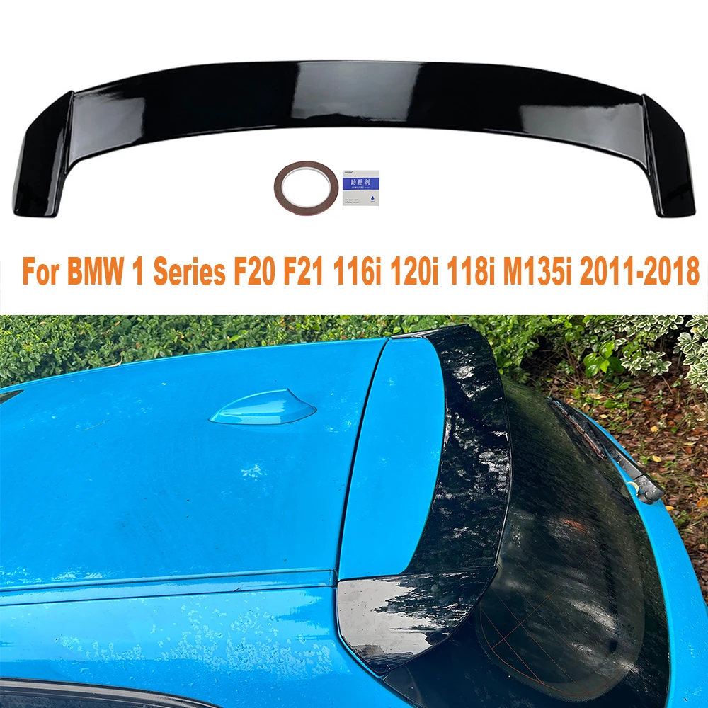 

For BMW 1 Series F20 F21 116i 120i 118i M135i 2011-2018 Car Tail Wings Fixed Wind Spoiler Rear Wing Auto Decoration Accessories