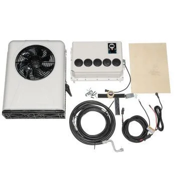 Universal Truck & RV Car Air Conditioner 12V White + Red