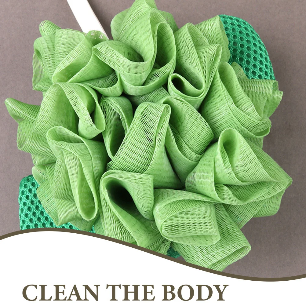 

Bathing Ball Mesh Material Body Cleaning Scrubber Gentle Exfoliation Comfortable Shower Experience Small Size Portable