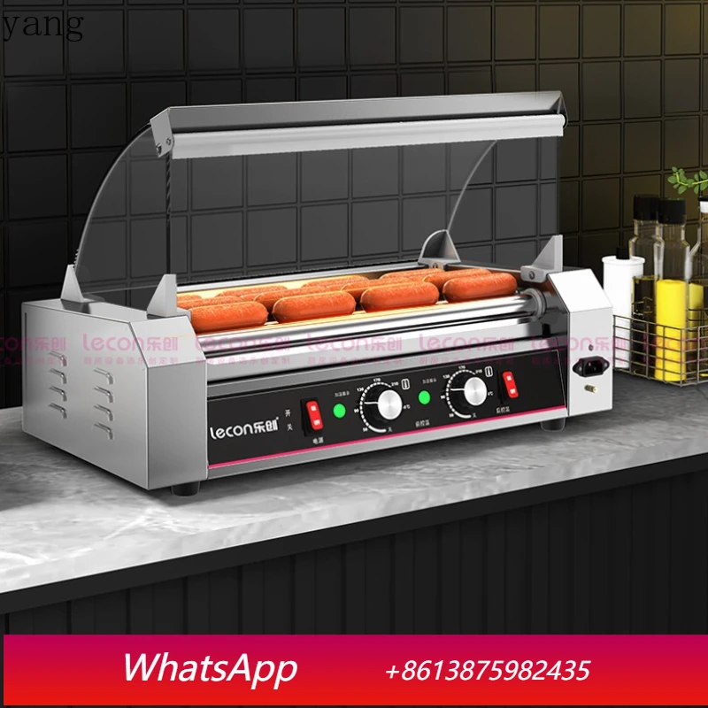 

LTT automatic sausage grilling machine double temperature control household stainless steel sausage grilling machine