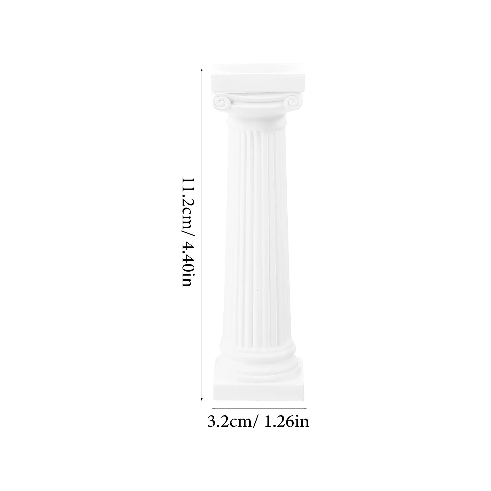 6 Pcs Roman Column Model Party Decor Decorative Pillars Home Interior Balloon Stick Statue Landscaping Plastic