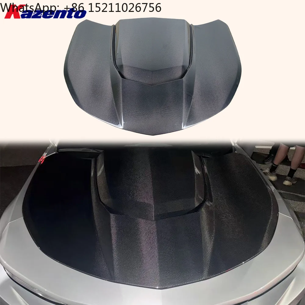 For Chevrolet Camaro 2016-24 Coupe Carbon KZ Style Front Vented Cooling Hood