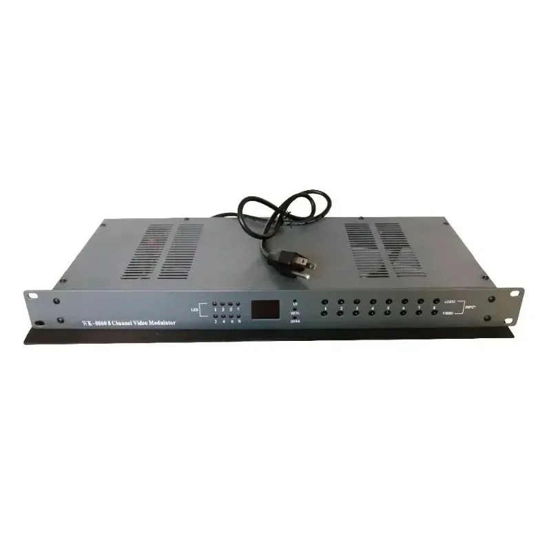 High Quality R-F Output 8 Audio Video Input CATV 8 Agile Fixed Modulator