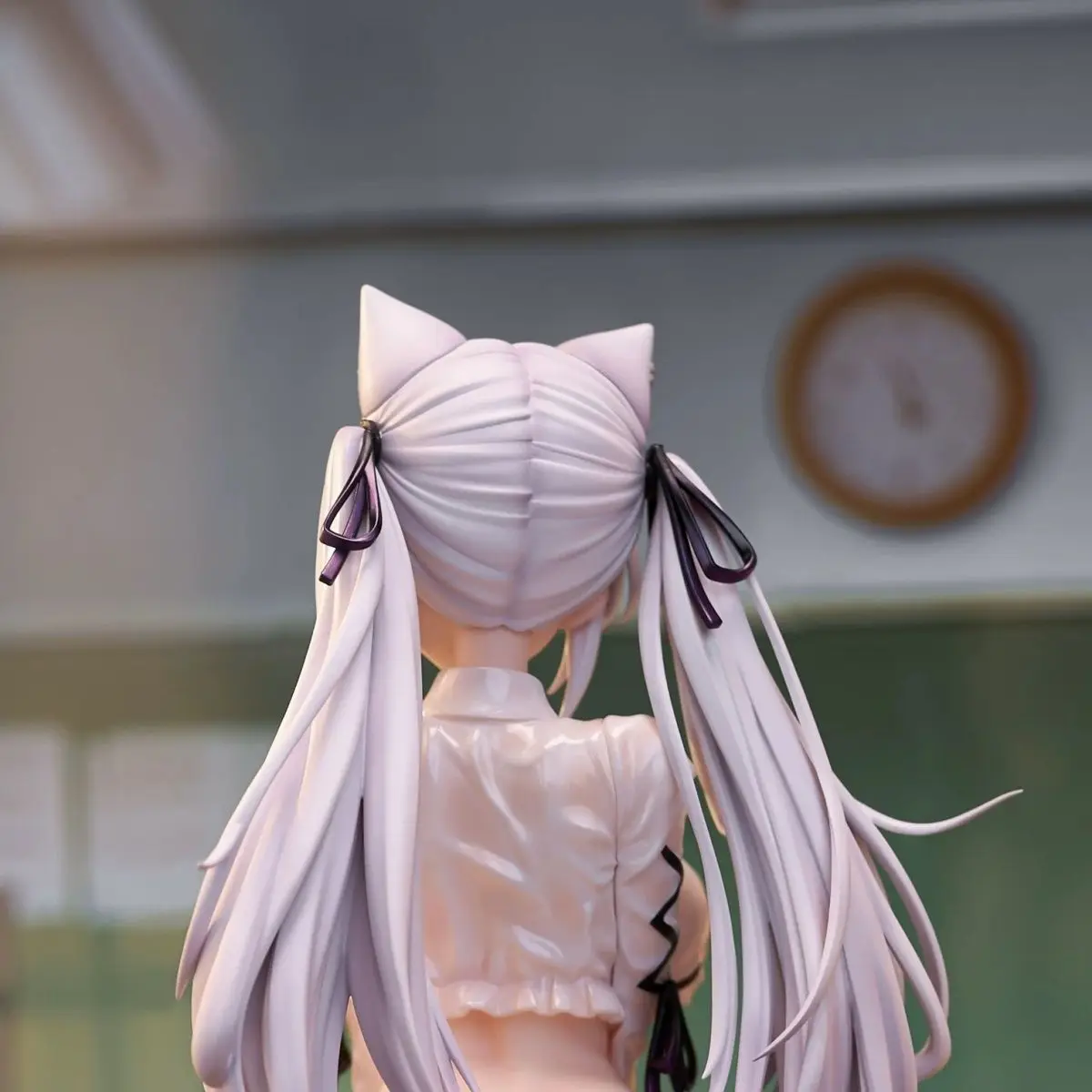 Animal Ear Uniform Hand Made Gk Model Anime Action Figure Beautiful Girl Animation Peripheral Desktop Decoration Surprise Gift