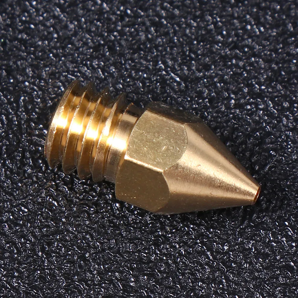 

3D Pointed Nozzle Set Nozzle Kit 0.2-1.0Mm Mk8 Accessory Set For 3D Printer With Silicone Protective Cover