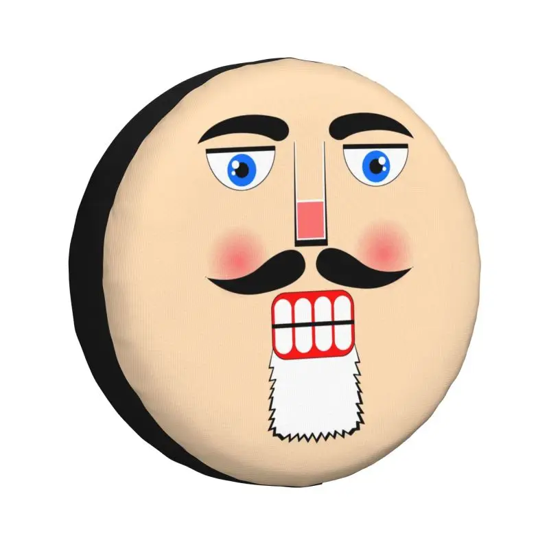 Пользовательский мультяшный солдат, Рождественский Щелкунчик, чехол для запасного колеса для Honda CRV Jeep RV SUV 4WD 4x4, защитные чехлы на колеса автомобиля Пользовательский мультяшный солдат, Рождественский Щелкунчик, чехол для запасного колеса для Honda CRV Jeep RV SUV 4WD 4x4, защитные чехлы на колеса автомобиля