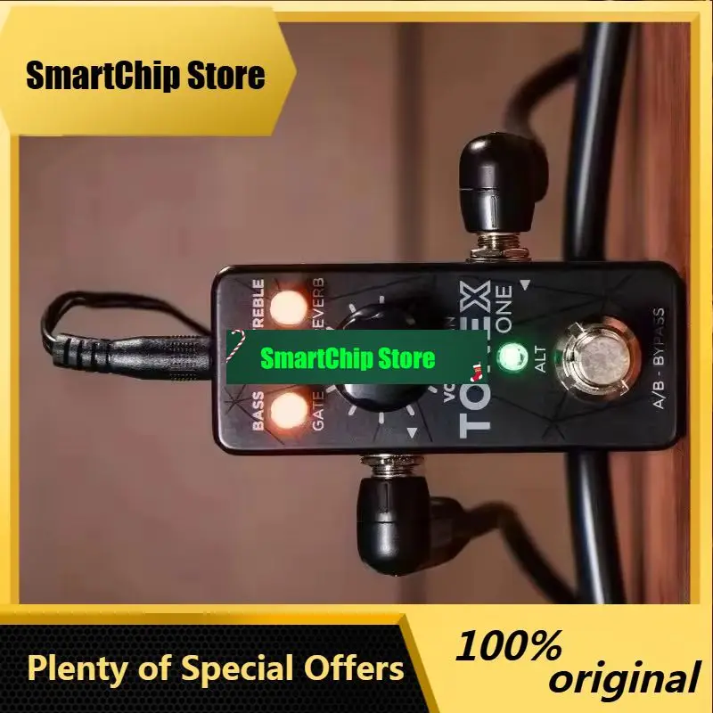SmCpTonex One Multi-function Guitar/bass Effects Pedal Built-in Usb Port With Audio Interface For Recording And Preset Managemen