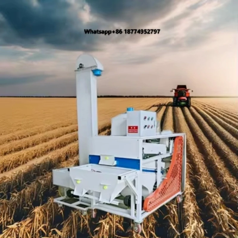 Multifunctional Automatic Agricultural Machine Wheat Corn Soybean Seed Sorting Grain Cleaning Grading Engine High Productivity