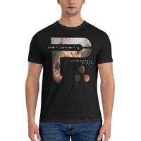 Icarus Lives Langley-024 T Shirt Men's Pure Cotton Leisure T-Shirt Crewneck Periphery T Shirt Short Sleeve Tops Graphic Printed