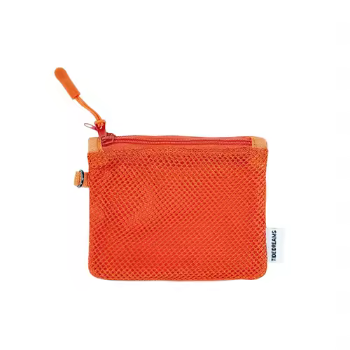 Travel Makeup Storage Bags New Mesh Coin Purse Simple Portable Mini Bag Multi-purpose Square Bag Double-layer Zipper Card Holder - Image 12