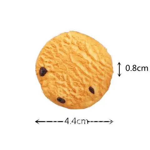 Simulation Artificial Model Toy Fake Cookies Cake Dessert Cute Children Photo Props Baking Kitchen Decorative Ornaments Dropship