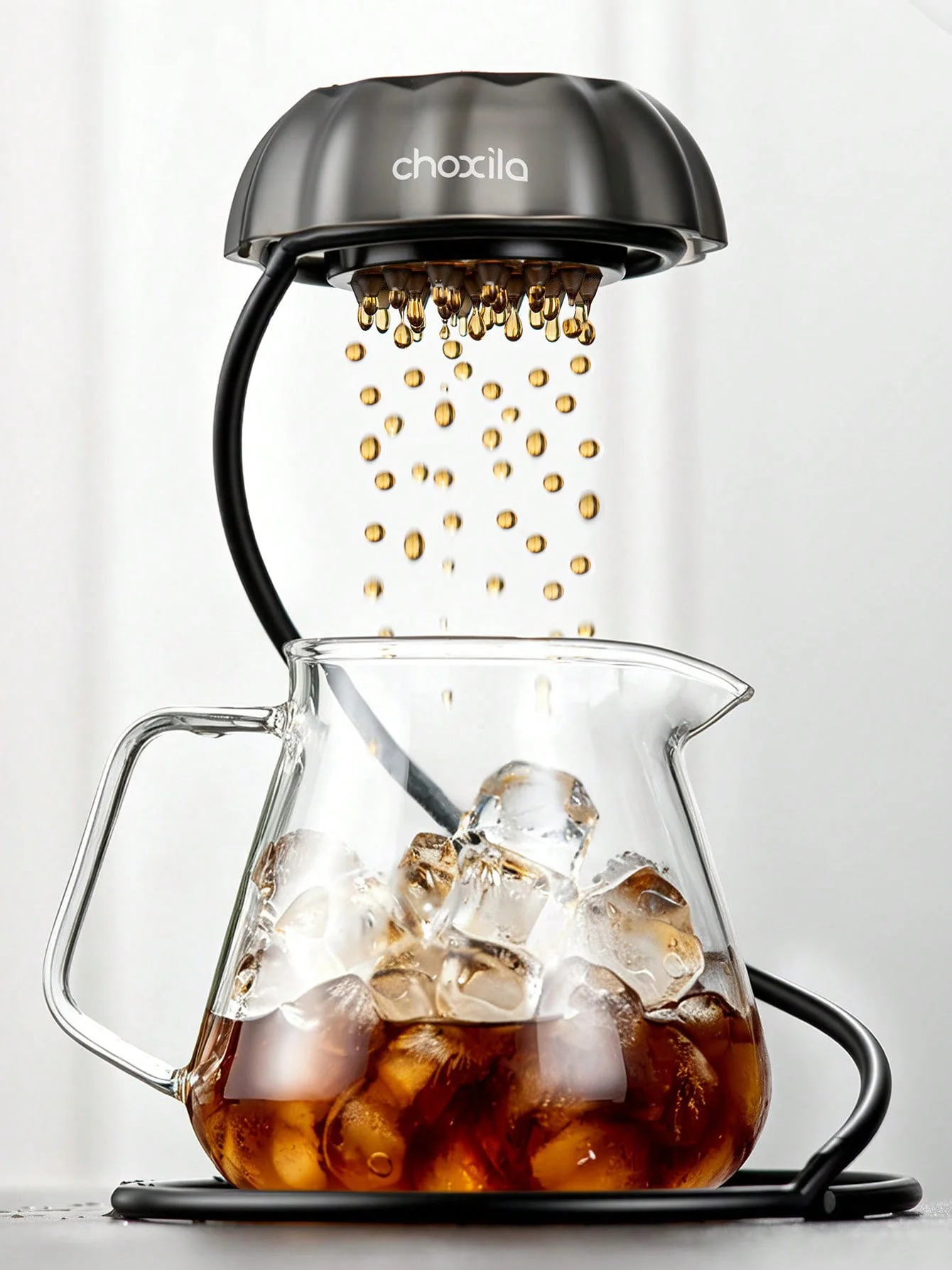 1Pc Flower‑Shaped Coffee Rain Dripper, Plastic Pour Over Drip Tool for Home Beginner Barista Brewing
