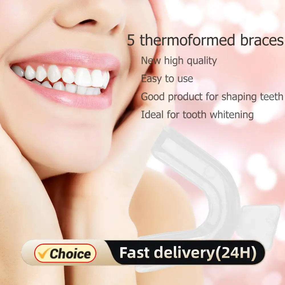 10/20PCS Mouth Guard Mouth Tray Stop Teeth Grinding Bruxism Teeth Whitening EVA Silicone Sports Boxing Tooth Protector Retainer