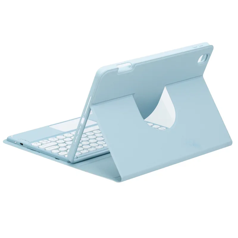 Imagem -02 - Multi-touch Touchpad Keyboard Case Suporte Vertical 360 ° Rotating Cover para Ipad Air Air 11 11 2024