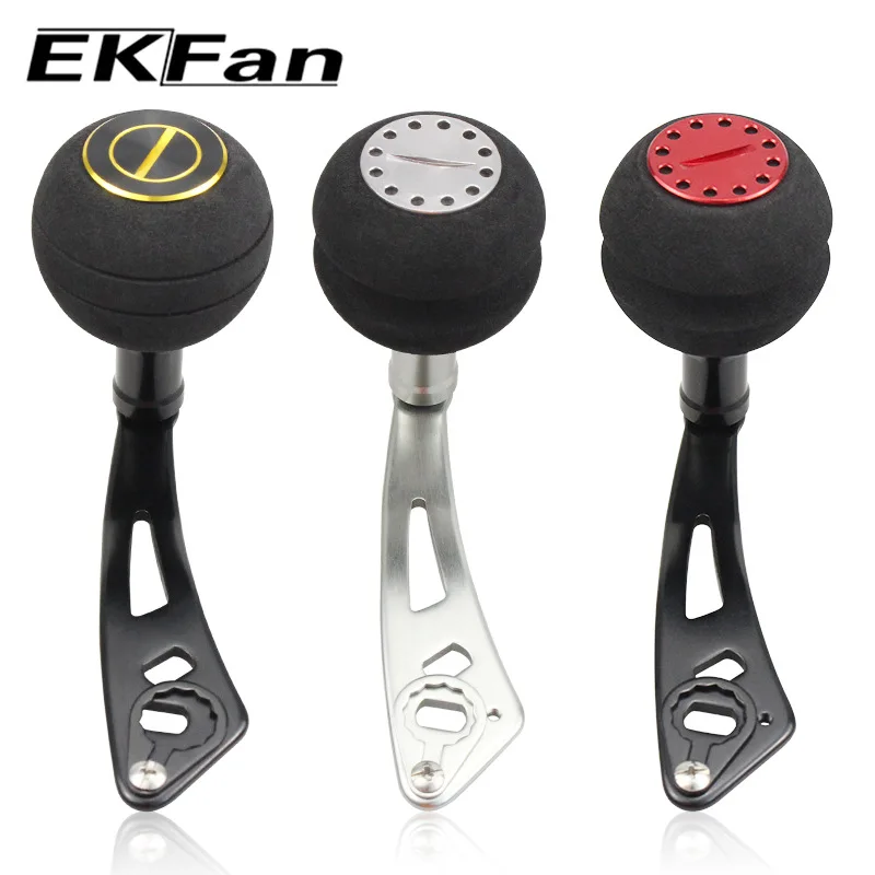 Fishing Reel Handle For Man 2024 New Summer EVA Aluminum Alloy Single Shake D/S Baitcasting Spinning Arm High Quality