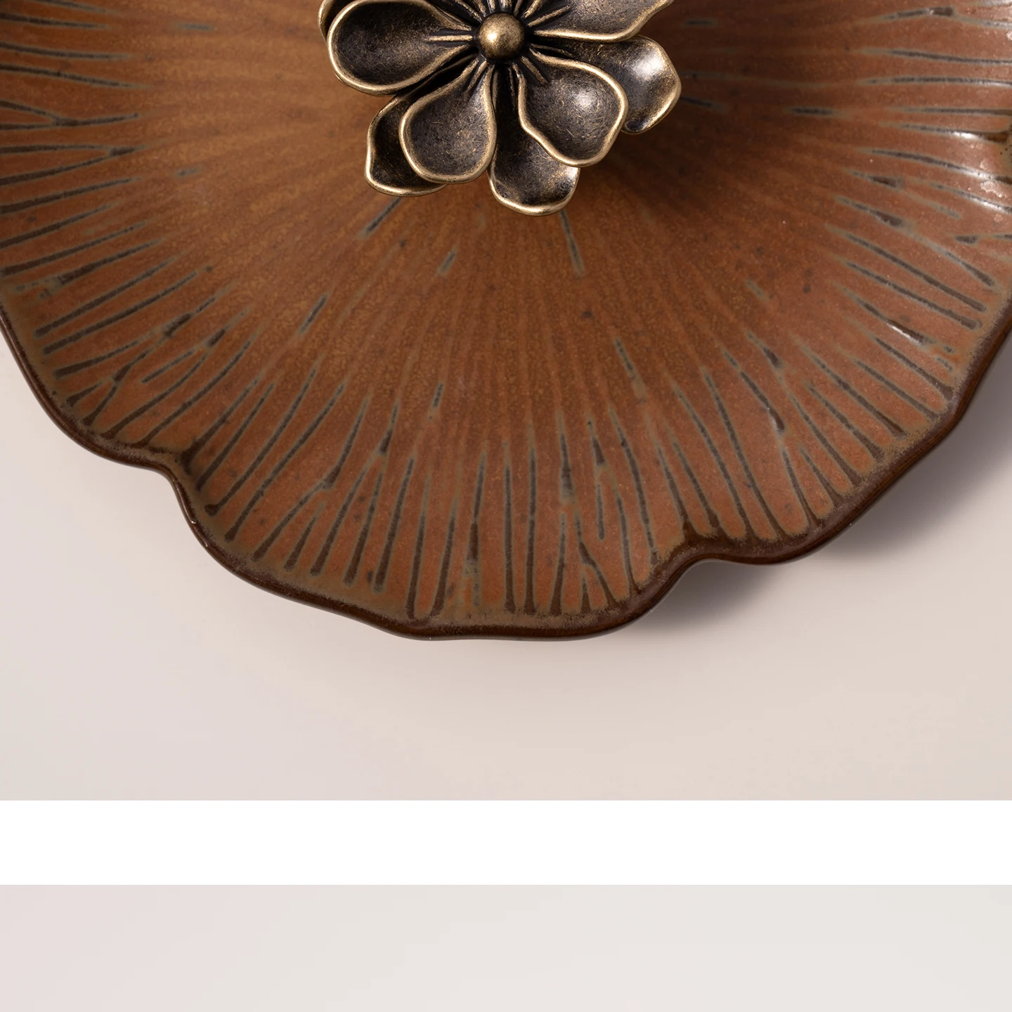 camellia brass cabinet knobs product detail 3