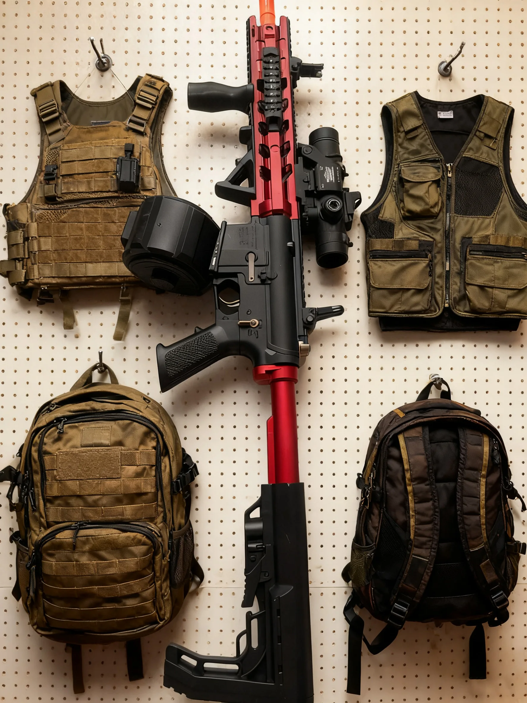 Pistola blaster de gel elétrica automática, 7.4v, 600 rodadas, fogo rápido, saída de alta potência, tempo de jogo estendido, brinquedo ao ar livre