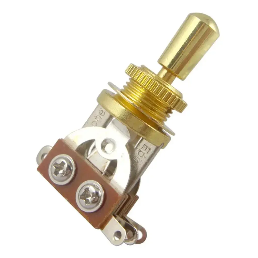 Golden/Black/Silver 3-Way Switch Tip Knob for LP Style Electric Guitar - 3PCS Set